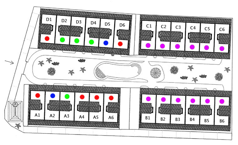 Bali Hai Cabarete Townhouse Layout